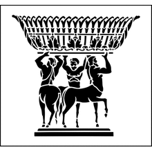 Пример трафарета Кентавры