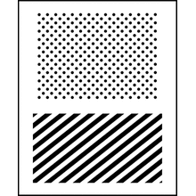 Пример трафарета Рождественские текстуры