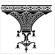 Пример трафарета Бордюр 4