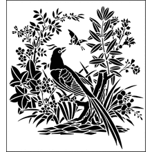 Пример трафарета Панель 34