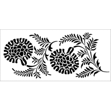 Пример трафарета Бордюр 249