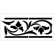 Пример трафарета Бордюр 260