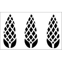 Пример трафарета Бордюр 265