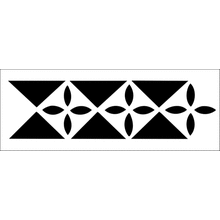 Пример трафарета Бордюр 279