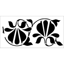 Пример трафарета Бордюр 290