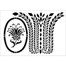 Пример трафарета Бордюр 299