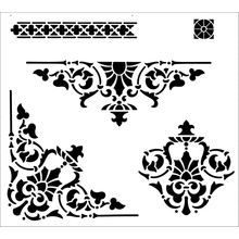 Пример трафарета Набор панелей