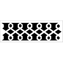 Пример трафарета Бордюр 53