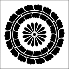 Пример трафарета Гирлянда 3