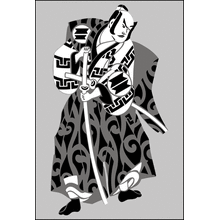 Пример трафарета Сёгун