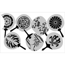 Пример трафарета Веера 3