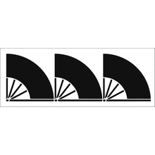 Пример трафарета Веера 1