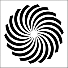 Пример трафарета Цветок 5