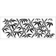 Пример трафарета Бамбук 6