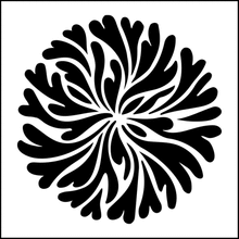 Пример трафарета Губка