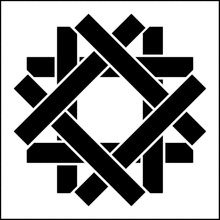 Пример трафарета Волна 1