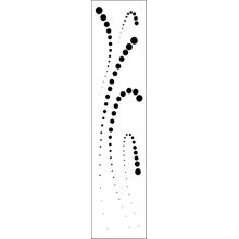 Пример трафарета Фейерверк 1