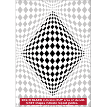 Пример трафарета Пульсация