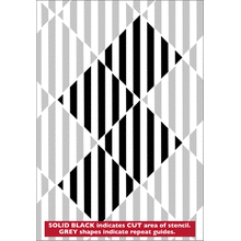 Пример трафарета Разлом