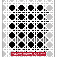 Пример трафарета Ротанг 2