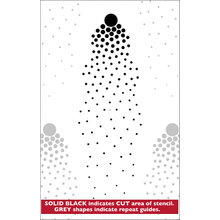 Пример трафарета Ракета