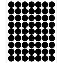 Пример трафарета Круги 8