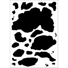 Пример трафарета Корова 3