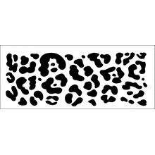 Пример трафарета Леопард 4