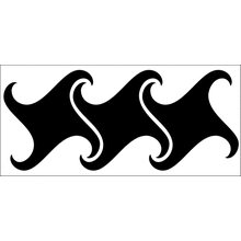 Пример трафарета Арабески 3