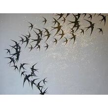 Пример трафарета Три ласточки