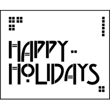 Пример трафарета Праздники