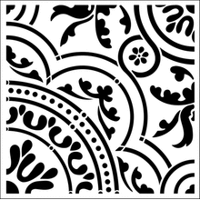 Пример трафарета Средние века 12