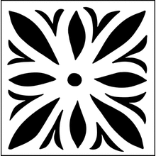 Пример трафарета Плитка 1