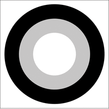 Пример трафарета Круговая рамка