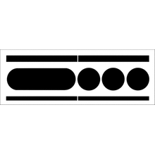 Пример трафарета Бордюр 137