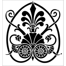 Пример трафарета Бордюр 239