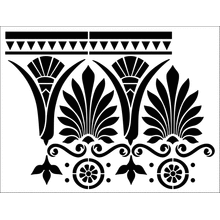Пример трафарета Бордюр 268