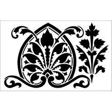 Пример трафарета Бордюр 11