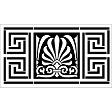 Пример трафарета Бордюр 21