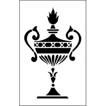 Пример трафарета Урна 4