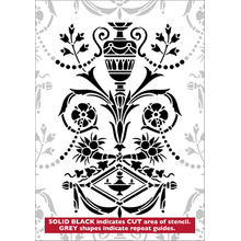 Пример трафарета Обои 42