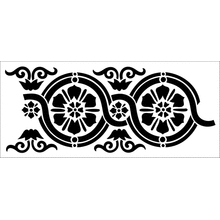 Пример трафарета Бордюр 50