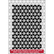 Пример трафарета Панцырь 2