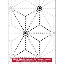 Пример трафарета Звезды 3