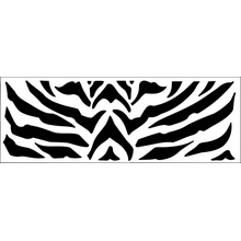 Пример трафарета Зебра 6