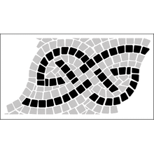 Пример трафарета Бордюр 198