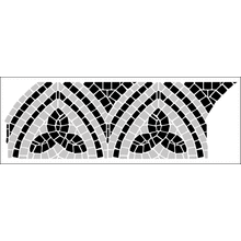 Пример трафарета Бордюр 215