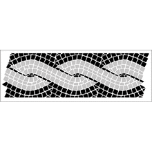 Пример трафарета Бордюр 238