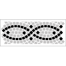 Пример трафарета Бордюр 245