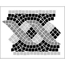 Пример трафарета Бордюр 37